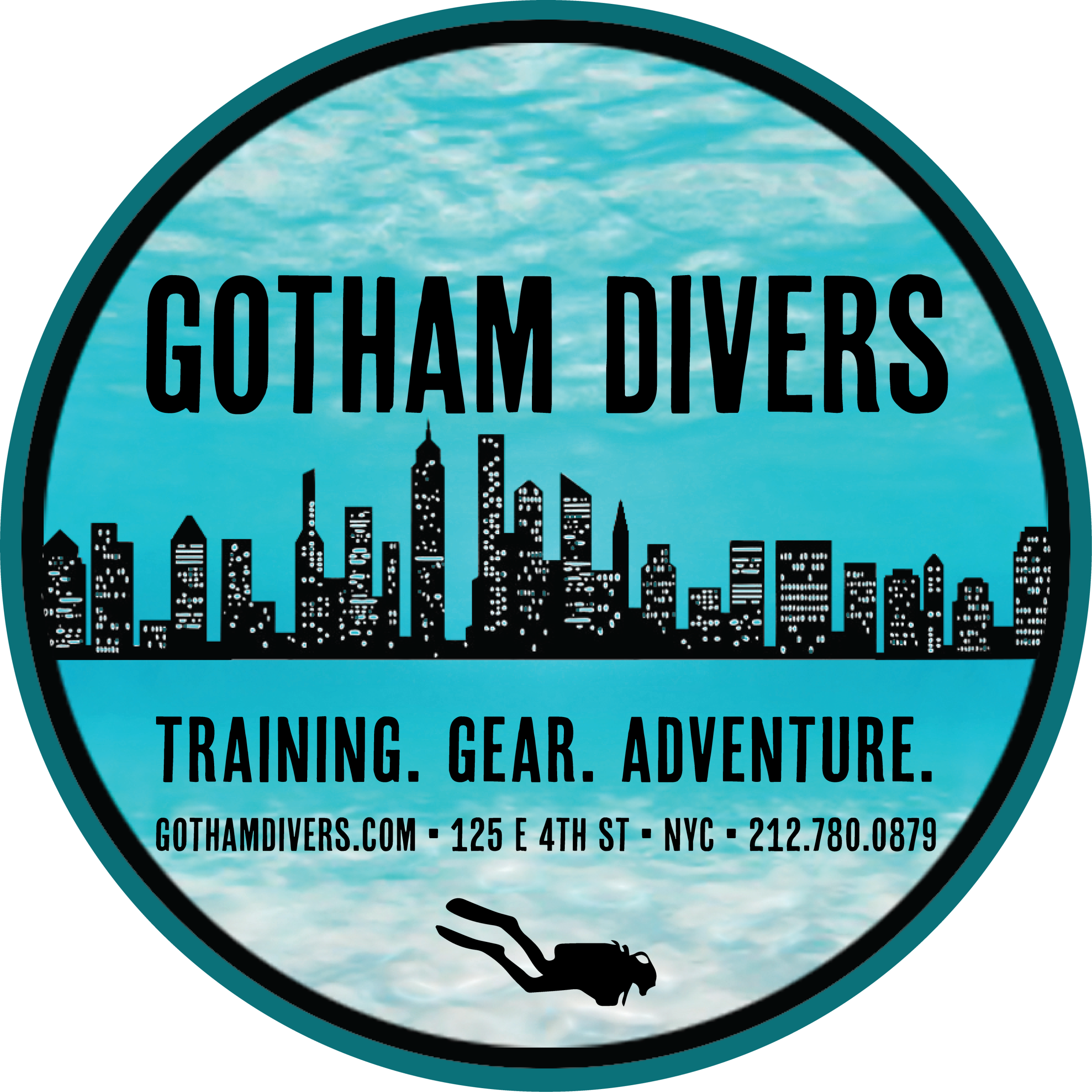 Gotham Divers Logo Gotham Divers Logo