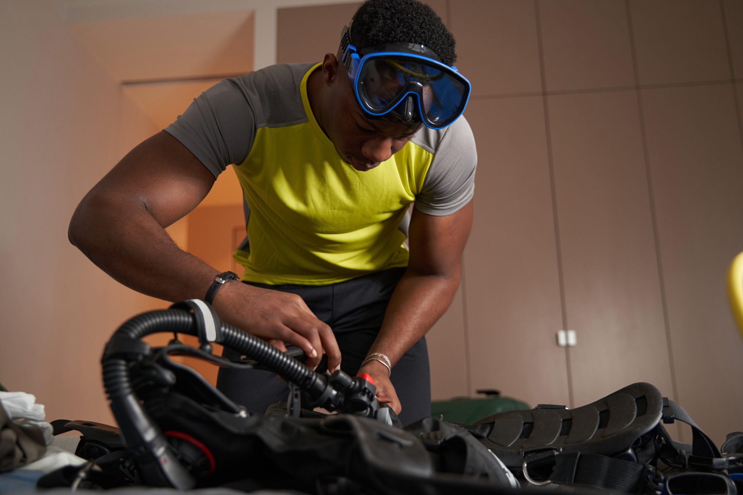 Scuba equipment repair